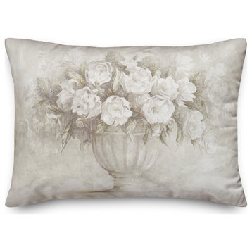 French Country Florals 14"x20" Spun Poly Pillow