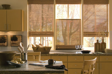Inspiration for a transitional kitchen remodel in Calgary