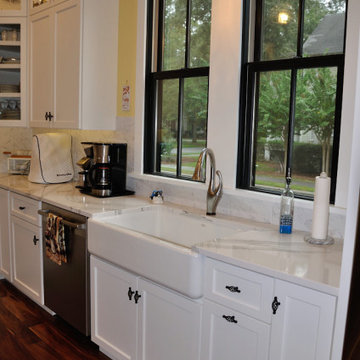Barnett Home, Habersham Village, Beaufort SC in Cambria Brittanicca Polished