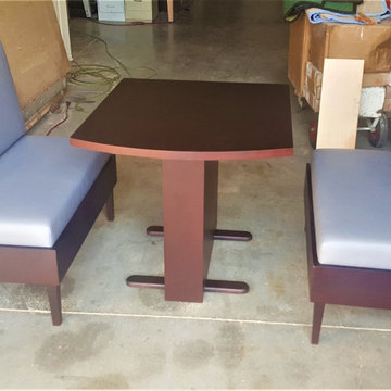 kitchen breakfast booth and banquette