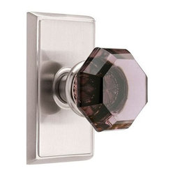 Old Town Violet Crystal Knob by Emtek - Doorknobs
