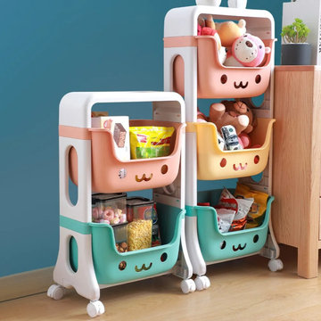 Large Kids' Standing Storage Shelving
