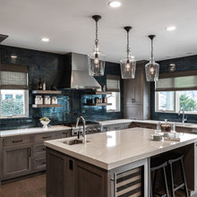 Kitchen cabinets and color.