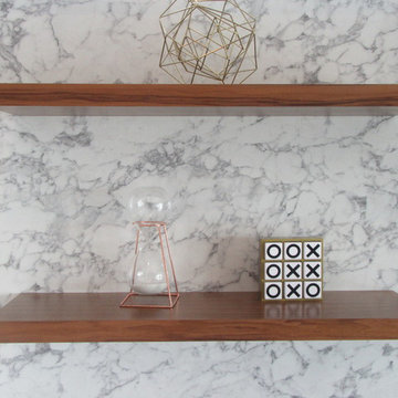 Walnut Wall Units