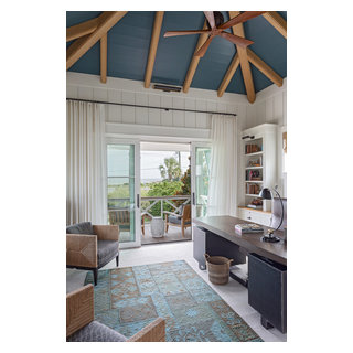 Breach Inlet Getaway - Beach Style - Home Office - Charleston - by ...