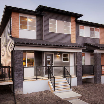 Allee Duplex Showhome in Cornerstone in Northeast, Calgary