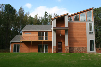Home design - modern home design idea in Raleigh