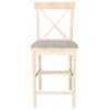 X-Back Counter Height Stool - 24" Seat Height