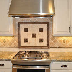 Dynasty Brookside Sq. Maple Opaque Oyster Cognac - Tile