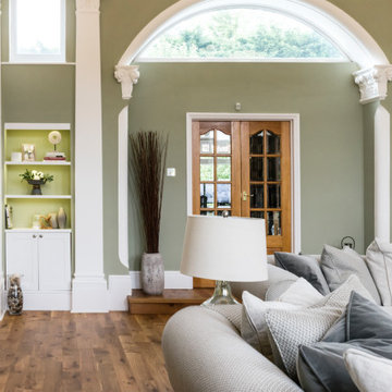 Formal Living Room with High Ceiling and Period Features