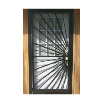 Sun Burst Security Door
