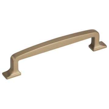 Amerock Westerly Cabinet Pull, Golden Champagne, 5-1/16" Center-to-Center