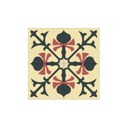"Jolie" 8x8 Encaustic Cement Tiles - Wall And Floor Tile