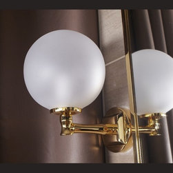 Cristal et Bronze 5341 Ile de France Single Wall Light - Products