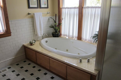 Example of a bathroom design in Other