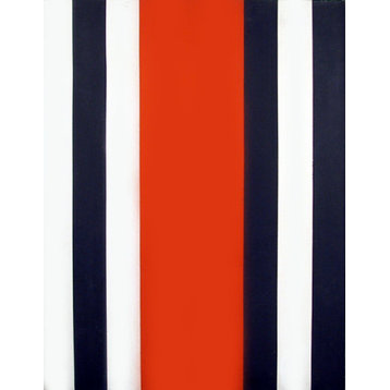 Warner Friedman, Stripes, Oil Painting