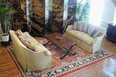 Example of a classic living room design in DC Metro