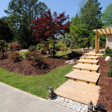 Oriental Style Entry Deck