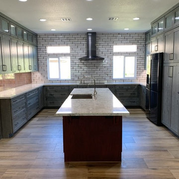 Rustic Kitchen with plenty of storage