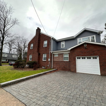 Teaneck Rear Addition Exterior with Garage | WA Construct