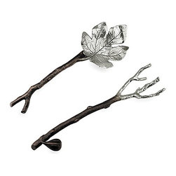 Michael Aram 'Fig Leaf' Serving Set - Serving Utensils