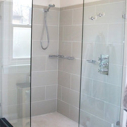 Frameless Splash Panels - Shower Doors