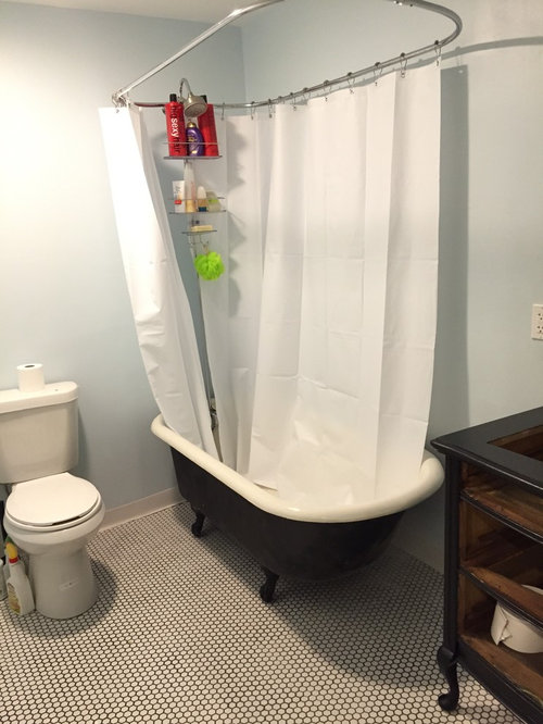 How high should my subway tile wainscoting be?