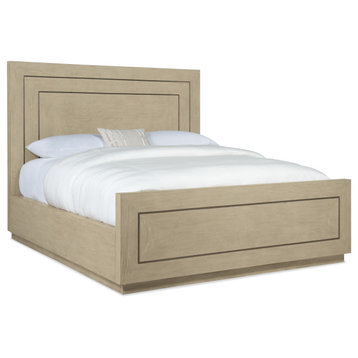 Hooker Furniture 6120-90266-80 Cascade King Wood Panel Bed Frame - Terrain