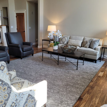 Transitional  Remodeled Great Room