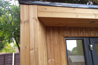 Thermwood (Redwood) Cladding, Garden Office.