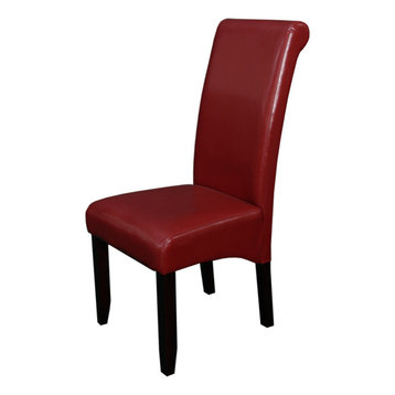 The 15 Best Red Dining Room Chairs For, Red Faux Leather Dining Chairs