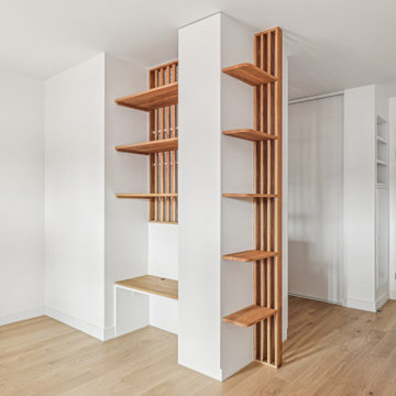 PANTIN - Meuble de séparation entrée/pièce de vie