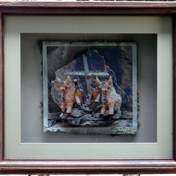 Torito de Pucara (Little bulls in Pucara Region) Peru - Paintings