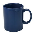 Classic Mugs, Navy Blue, Set of 4