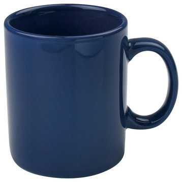 Classic Mugs, Navy Blue, Set of 4