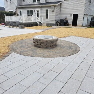 Backyard Patio, Landscaping, Fire Pit - Outdoor Living Space - Mountain Top, PA