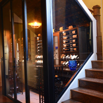 Custom Enclosure built under stairs