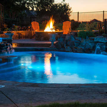 Water Features, Fountains & Fire Displays