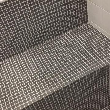 Transitional Bath - Tub to Shower Reno
