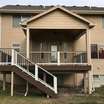 Waukee covered deck addition