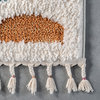 nuLOOM Maybelle Braided Tassle Modern Area Rug, Ivory 6' 7" x 9'