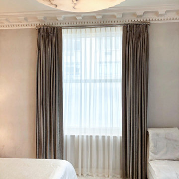 Lenox Hill- Sheer and Blackout Dual Drapery Solution