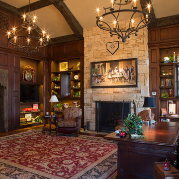 Rustic Lodge style home