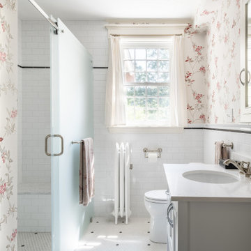 Universal Design Bath, Craftsman Style