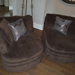 Restoration Hardware Inspired Home Design - Armchairs And Accent Chairs