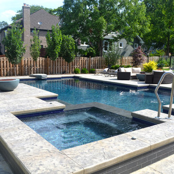 Geometric Pool in Elmhurst, IL