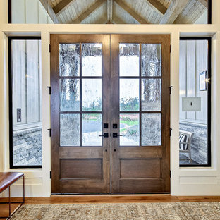 75 Beautiful Farmhouse Double Front Door Pictures & Ideas | Houzz