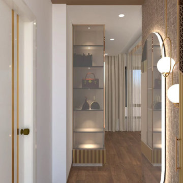Luxurious Walk-in Wardrobe & Dressing Area Design