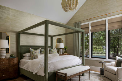 Inspiration for a transitional bedroom remodel in Dallas