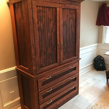 Custom Armoire and Chest of Drawers